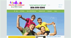 Desktop Screenshot of faithandfamilynutrition.com